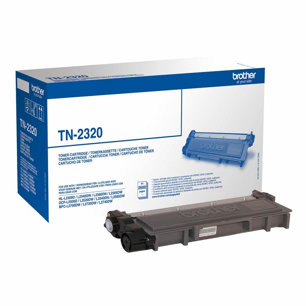 Brother Toner Original TN-2320 N - Couleur: Noir