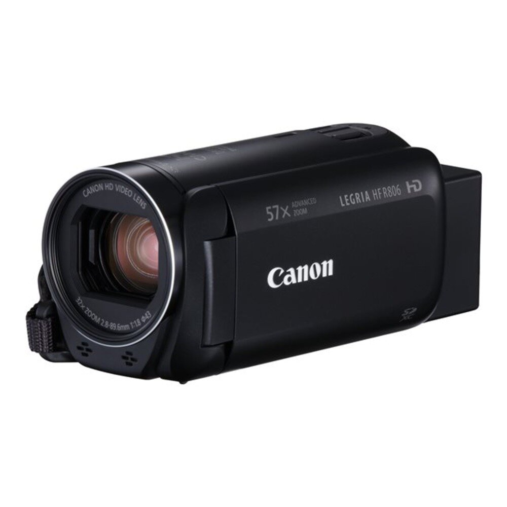 CANON Canon LEGRIA HF R806 - Caméscope - 1080p / 50 pi/s - 3.28 MP - 32x zoom optique - carte Flash - noir